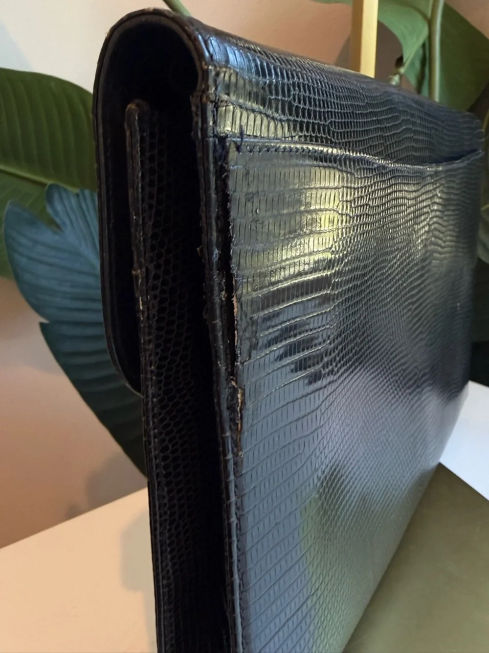 Gucci ‘Exotic Vintage Envelope Clutch/Shoulder Bag’